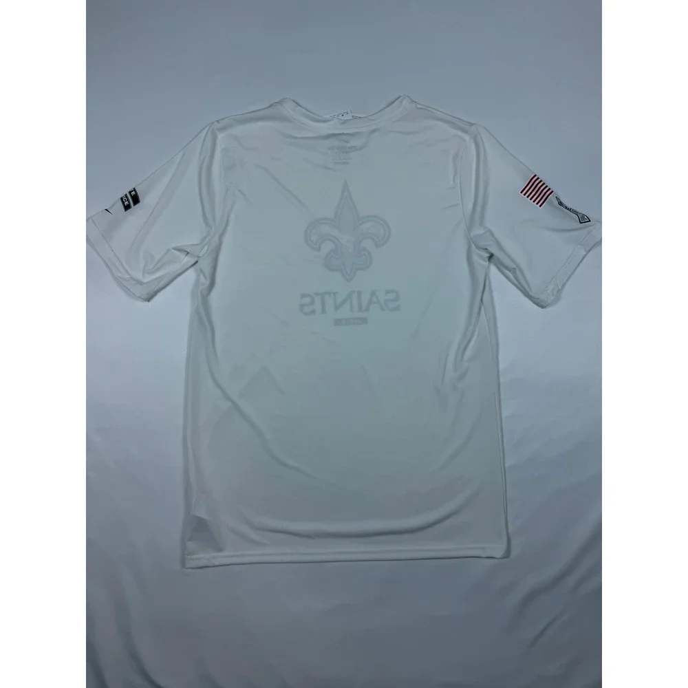 Nike New Orleans Saints Salute to Service White Dri-FIT Shirt‎ Youth XL 18/20
